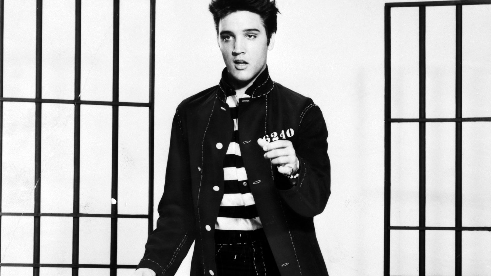Retrato de Elvis Presley
